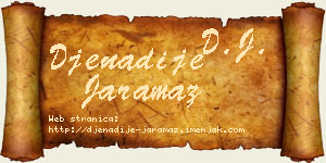 Đenadije Jaramaz vizit kartica